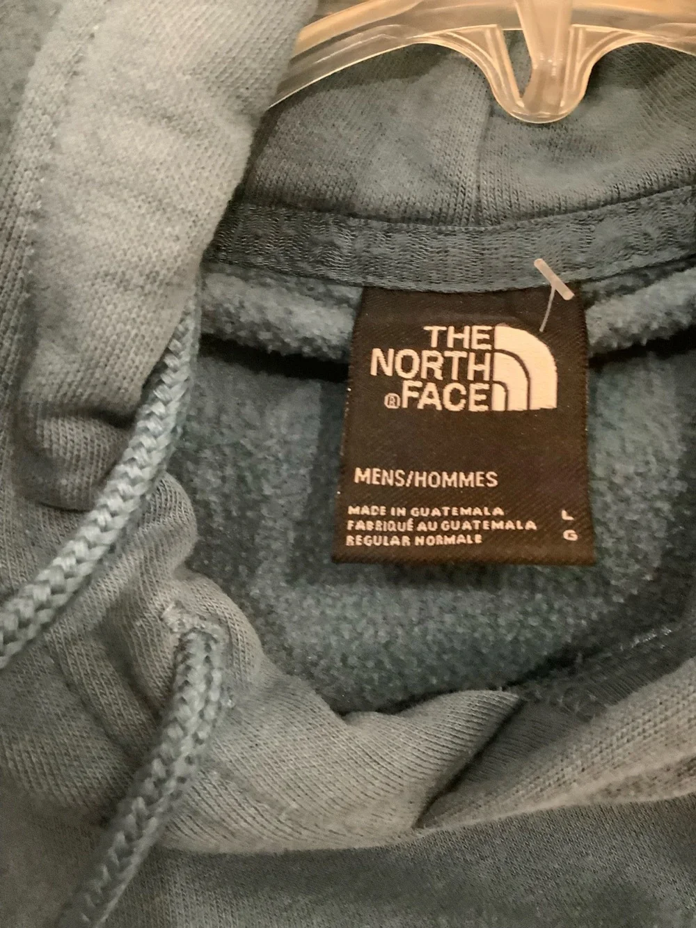 The North Face Men’s Blue hoodie